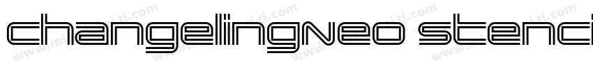 ChangelingNeo Stencil字体转换